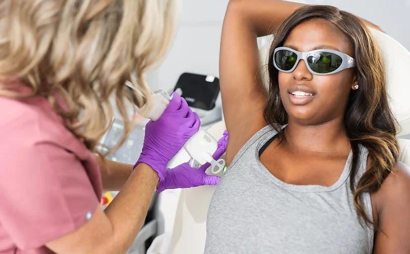 Laser Hair Removal Session